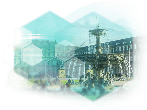 Foto Brunnen in Stuttgart