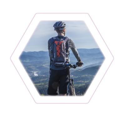 Radfahrer Wabe