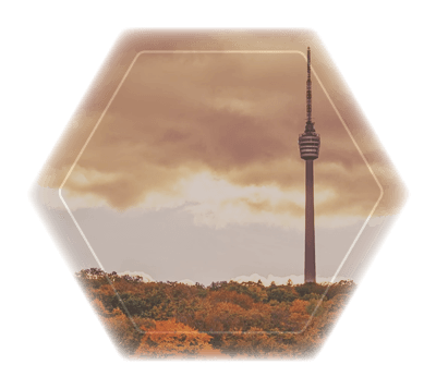 Stadtfoto Fernsehturm Stuttgart
