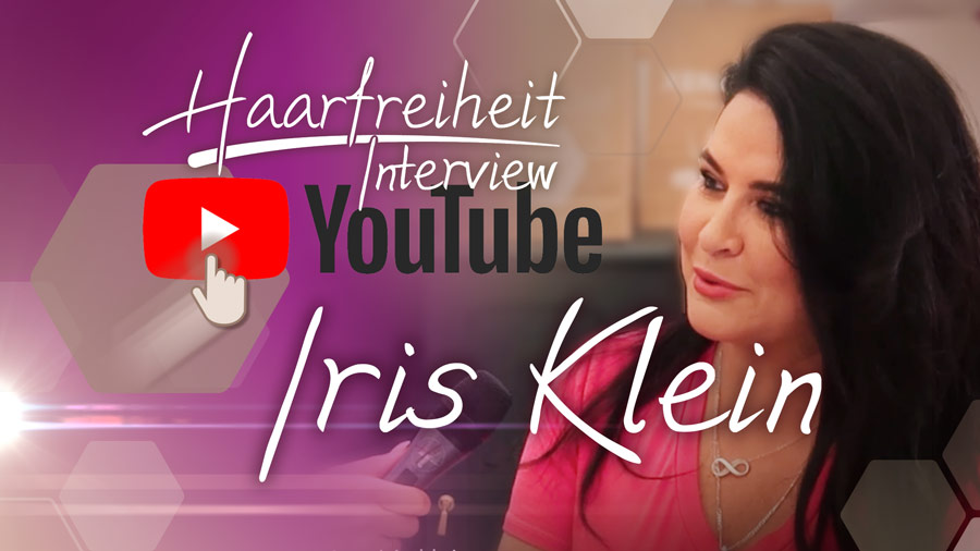 Youtube Link Interview von Iris Klein zur dauerhaften Haarentfernung bei Haarfreiheit