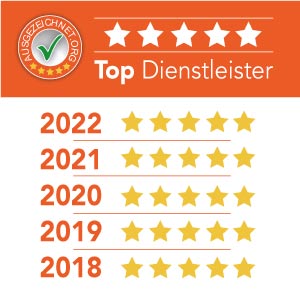 Top Dienstleister ausgezeichnet.org Top Bewertungen