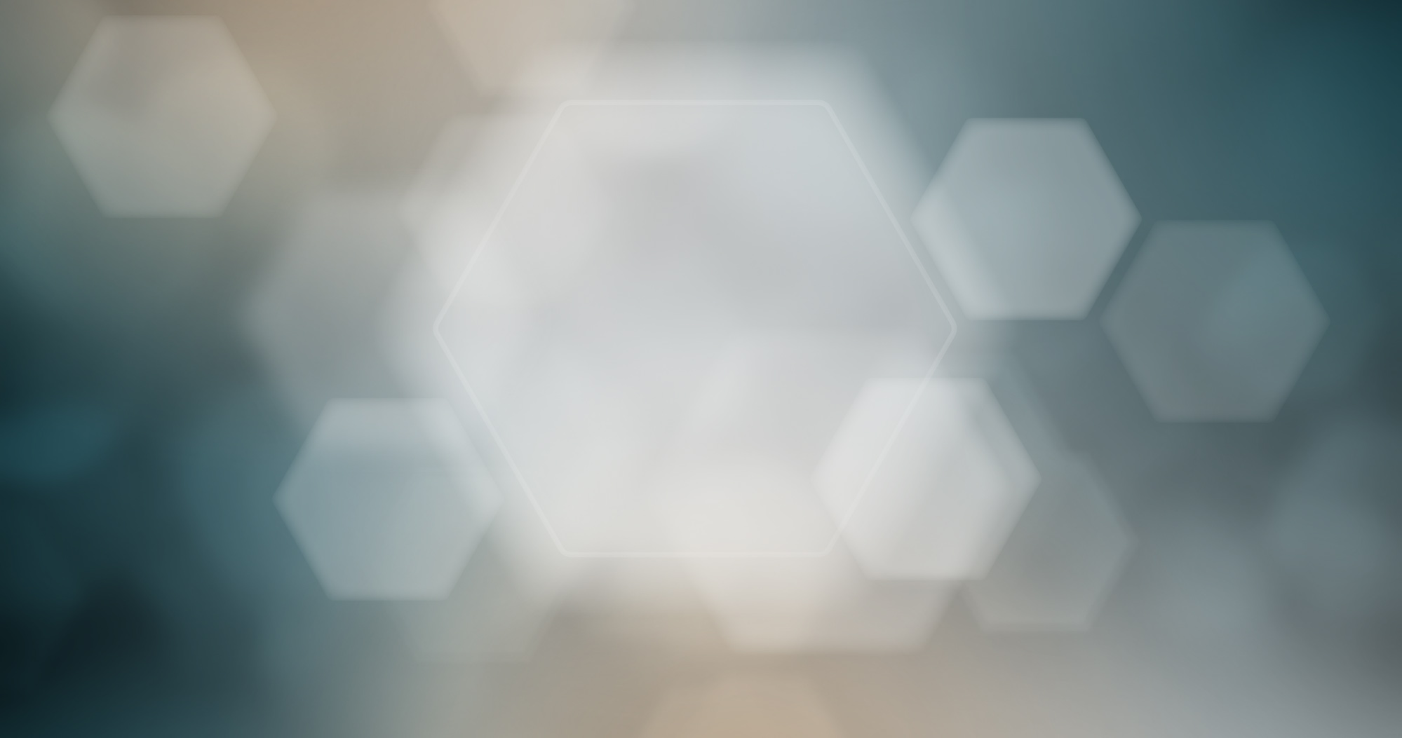 Hintergrund petrol mit Hexagonen